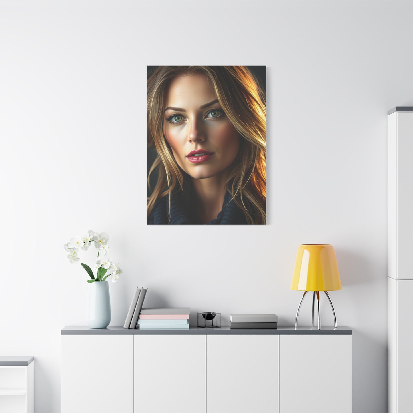 Gilded Moss Impression Wall Art & Canvas Print