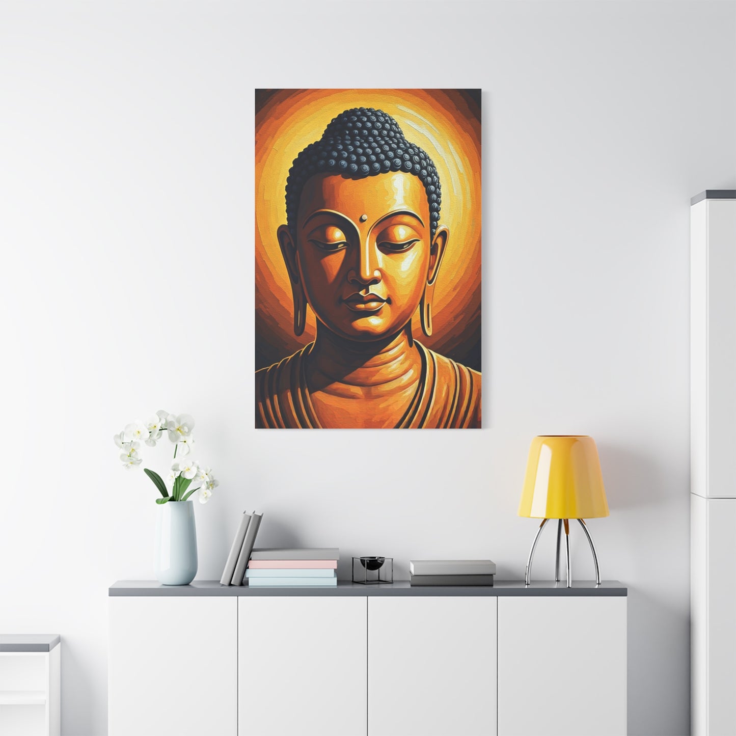 Eternal Peace Buddha Radiance Wall Art & Canvas Prints