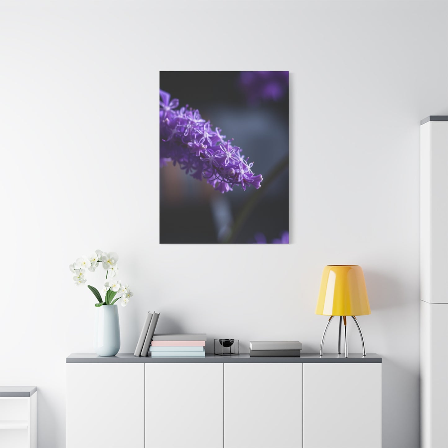 Divine Indigo Expression Wall Art & Canvas Print