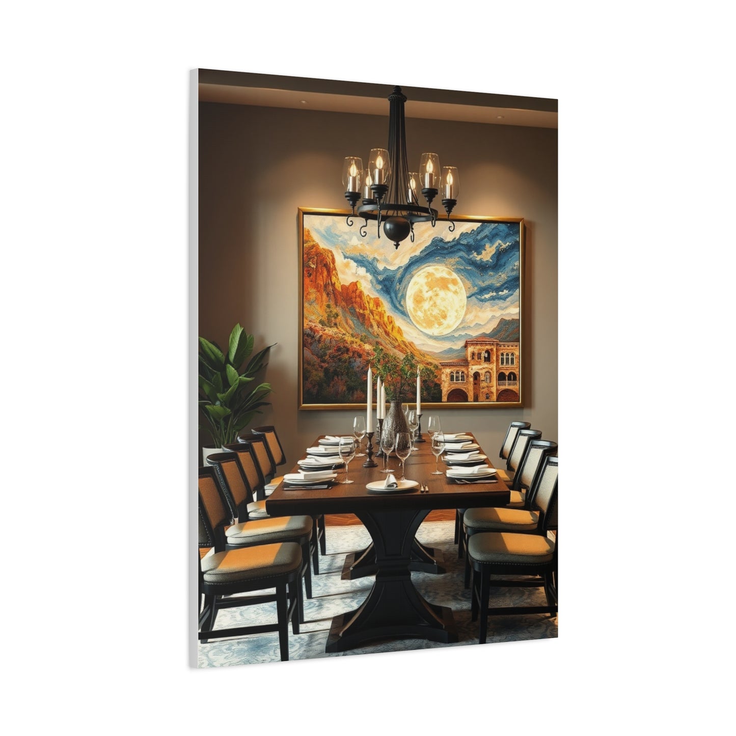 Luxurious Repast Art Piece Wall Art & Canvas Print