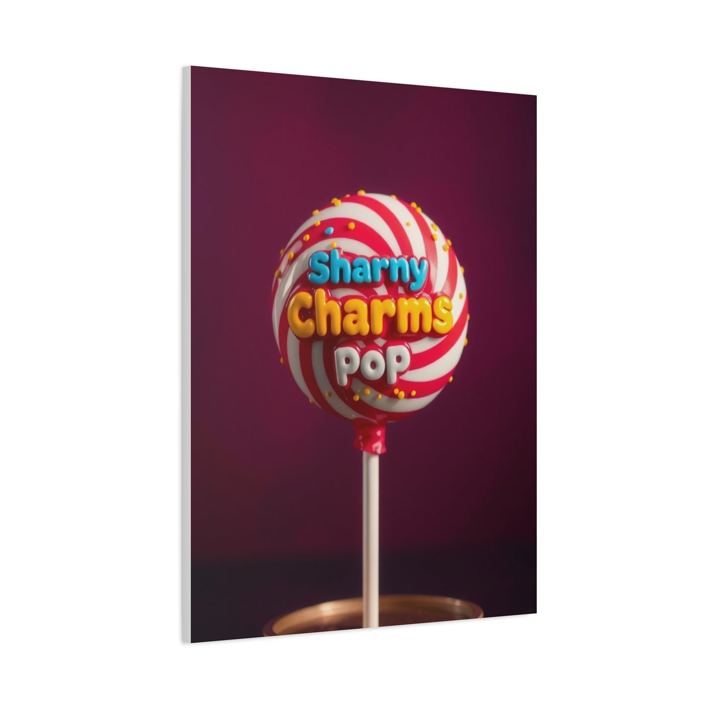 Charmed Confectionery Portrait Wall Art & Canvas Print