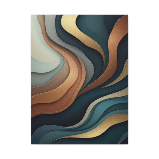Earthen Waves Wall Art & Canvas Prints