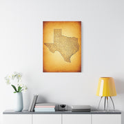 Old Explorer Manuscript Map Wall Art & Canvas Prints