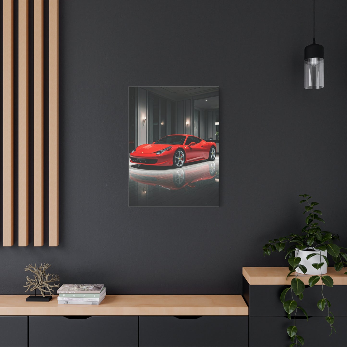 Ferrari 458 Italia European Supercar Elegance Wall Art & Canvas Prints
