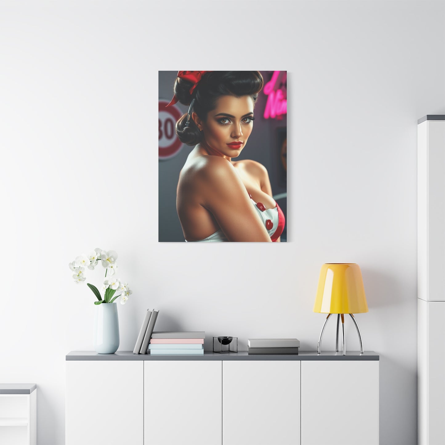 Supreme Pin-Ups Art Collection Wall Art & Canvas Print
