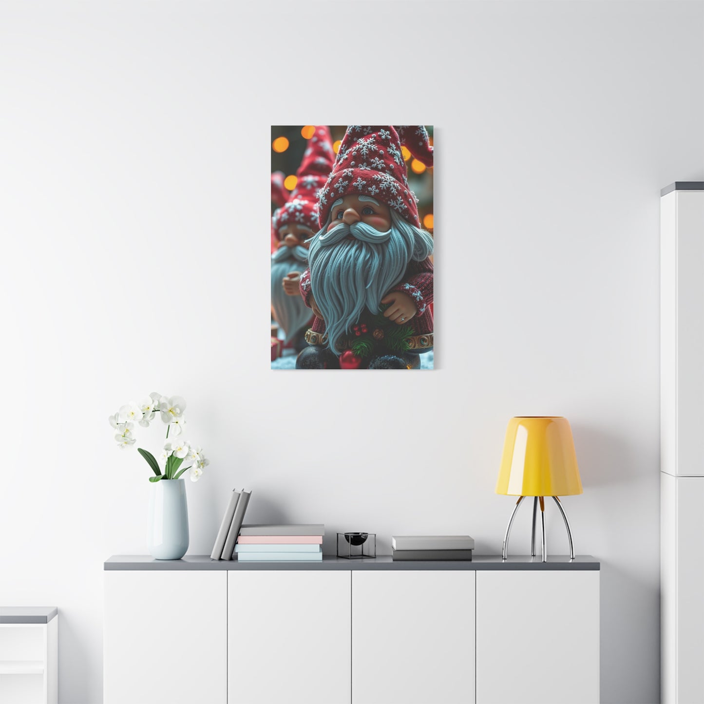Masterpiece Christmas Gnome Art Vision Wall Art & Canvas Print