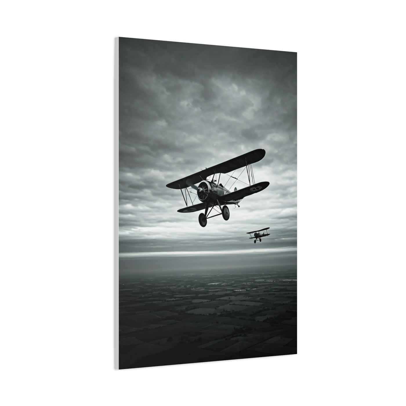 Vintage Squadron Over Open Seas Wall Art & Canvas Prints