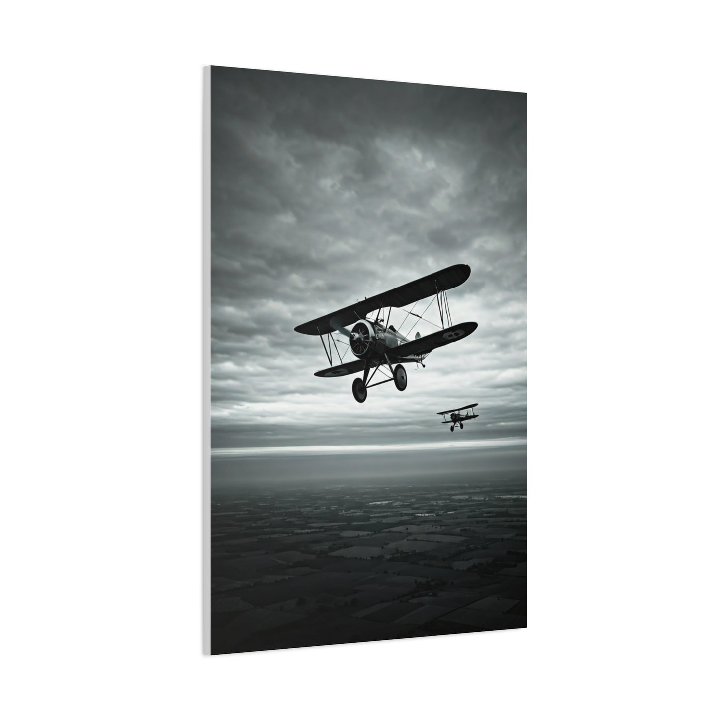 Vintage Squadron Over Open Seas Wall Art & Canvas Prints