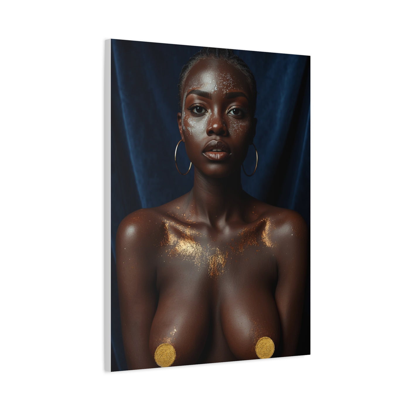 Gold Dust Portrait Study Wall Art & Canvas Print