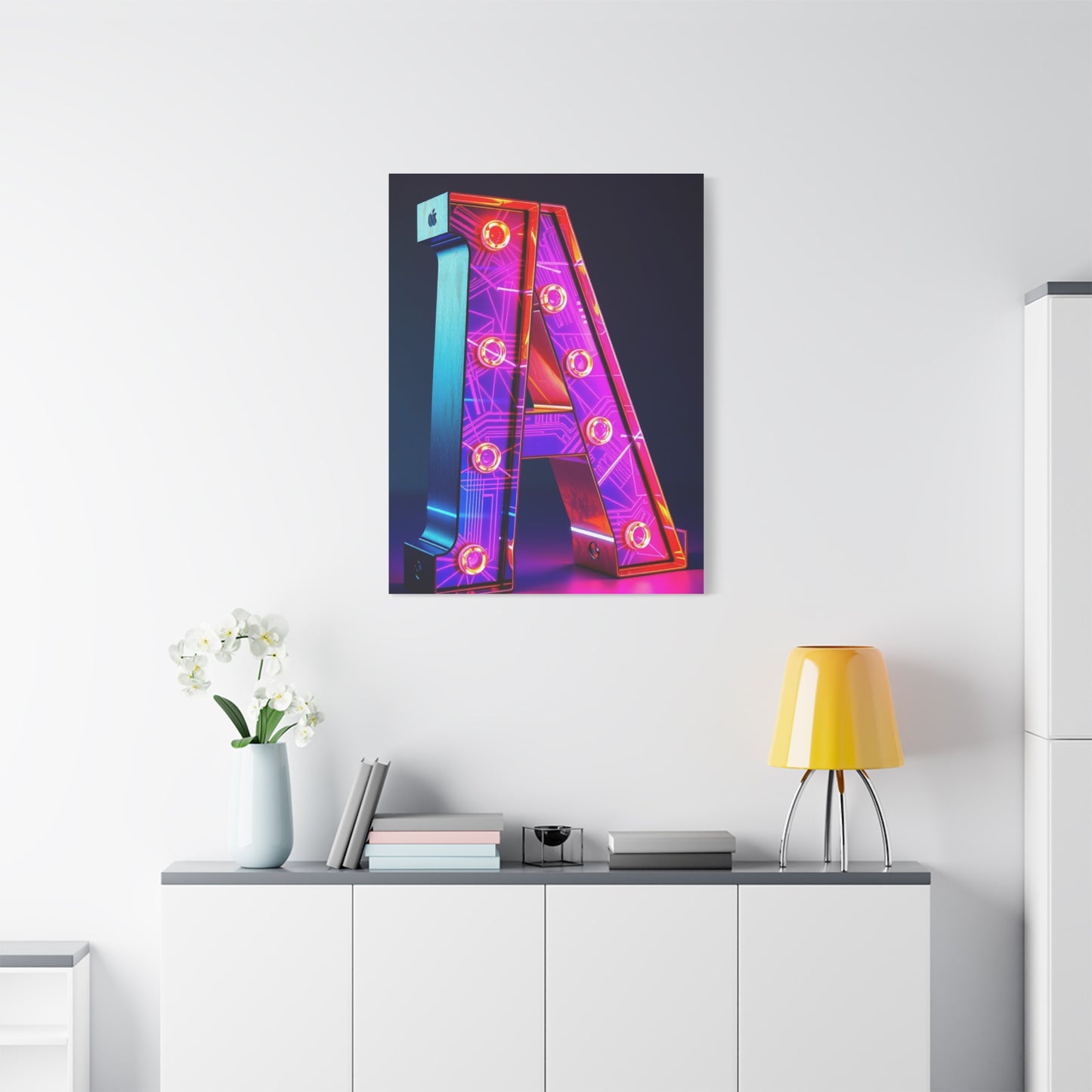 A Alphabet & Letter Art Artisan Canvas Wall Art & Canvas Print