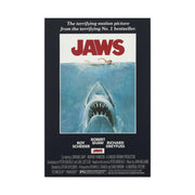 Jaws Movie Poster Wall Art & Canvas Print