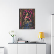 Graffiti Royal Portrait Rebellion Street Wall Art & Canvas Print