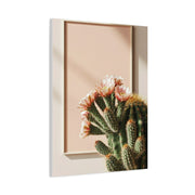 Minimalist Blooming Cactus Botanical Wall Art & Canvas Prints