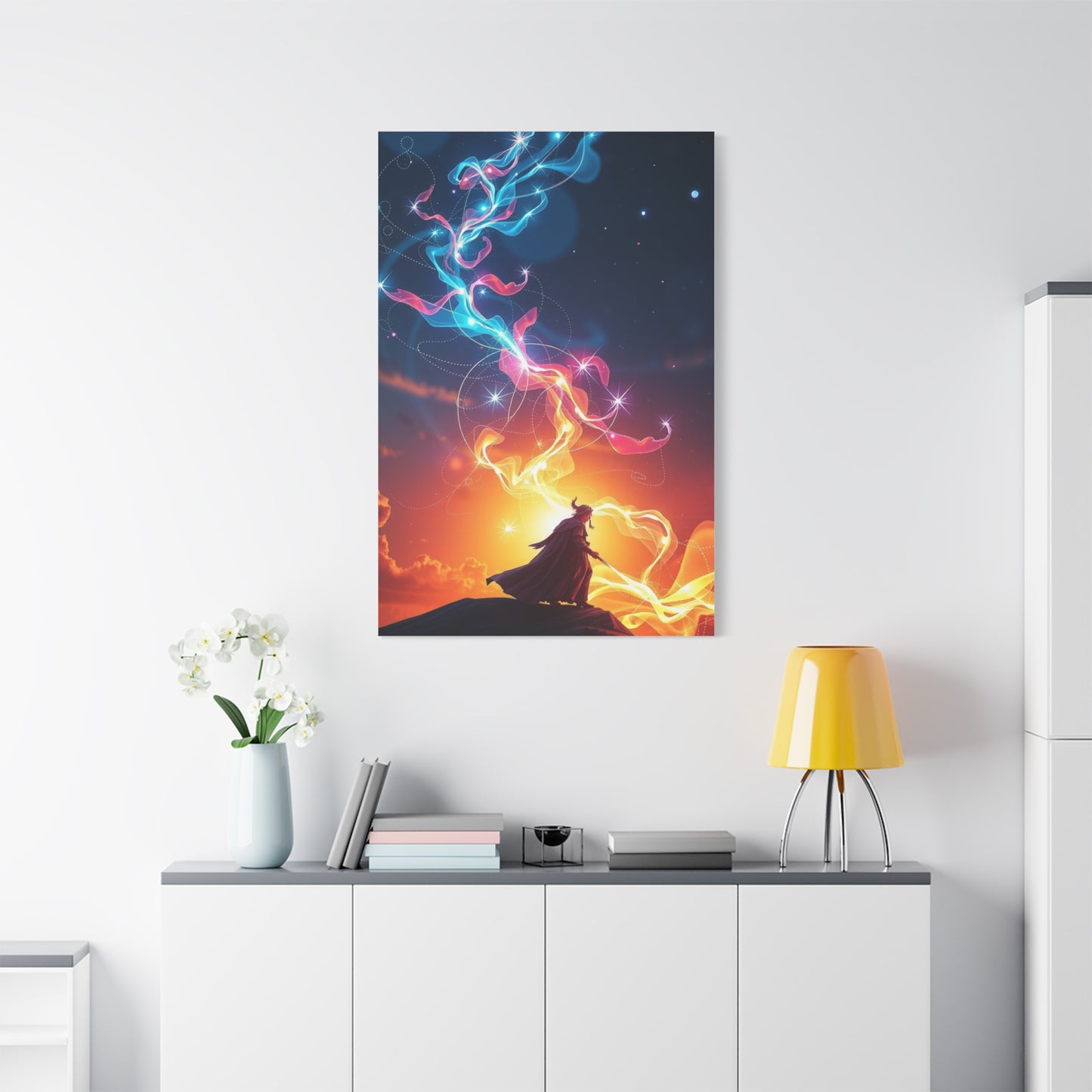 Celestial Dreamscape Canvas Wall Art & Canvas Print