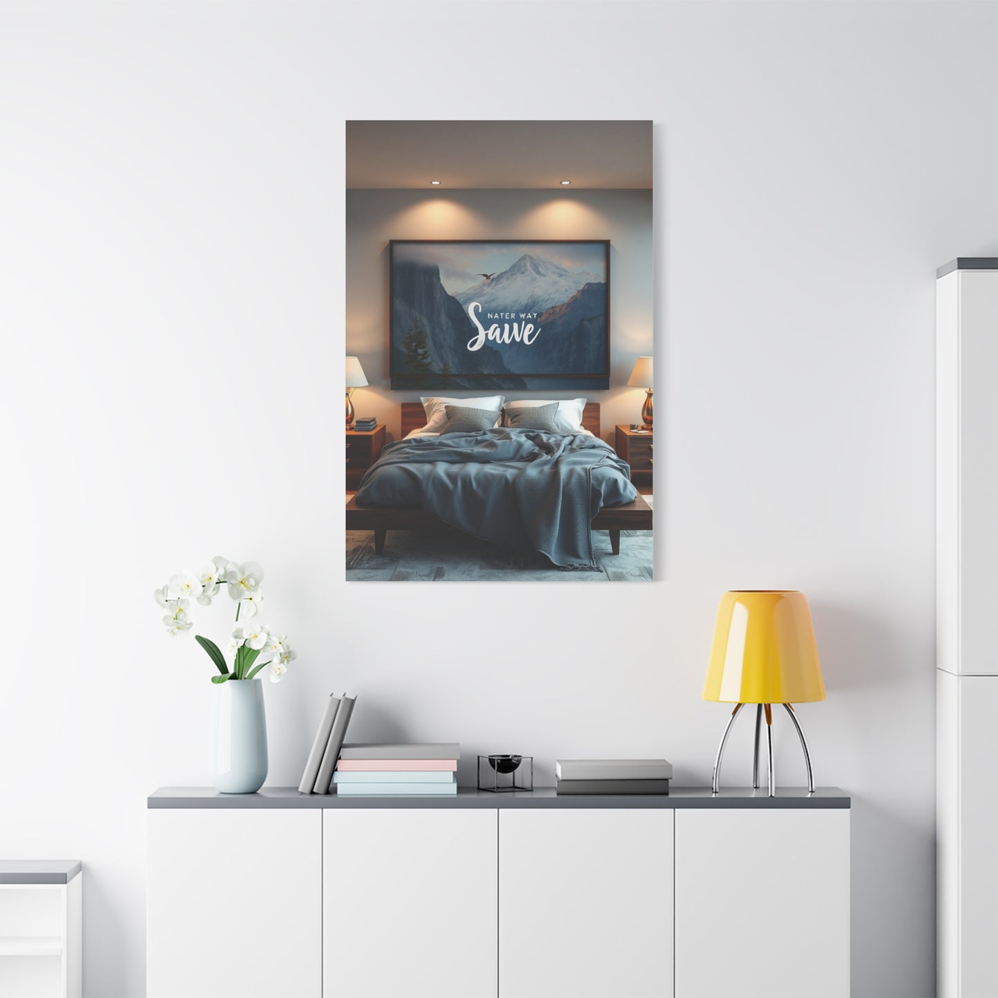 Scenic Nature Bedroom Art Luxury Canvas Wall Art & Canvas Print
