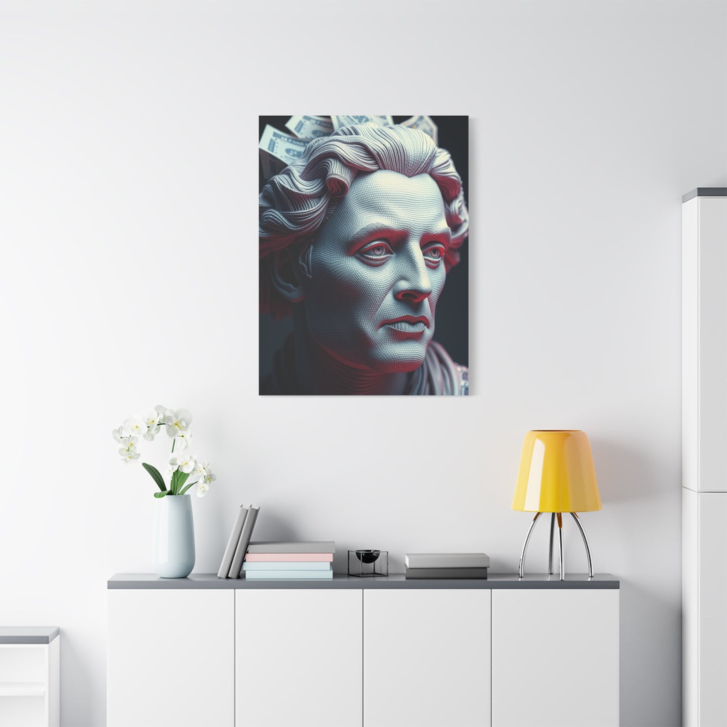Opulent Currency Canvas wall art & canvas print