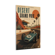 Desert Grand Prix Motorsport Sports Wall Art & Canvas Print