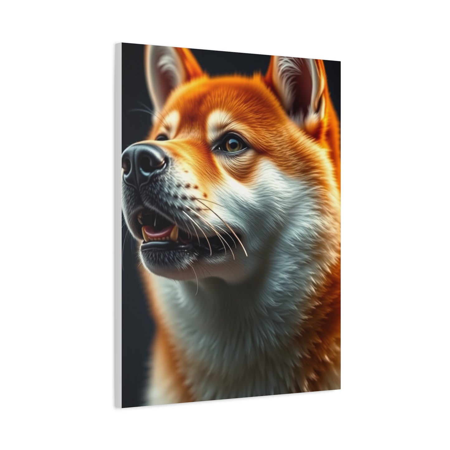 Shiba Inu Dog Art Supreme Canvas Wall Art & Canvas Print