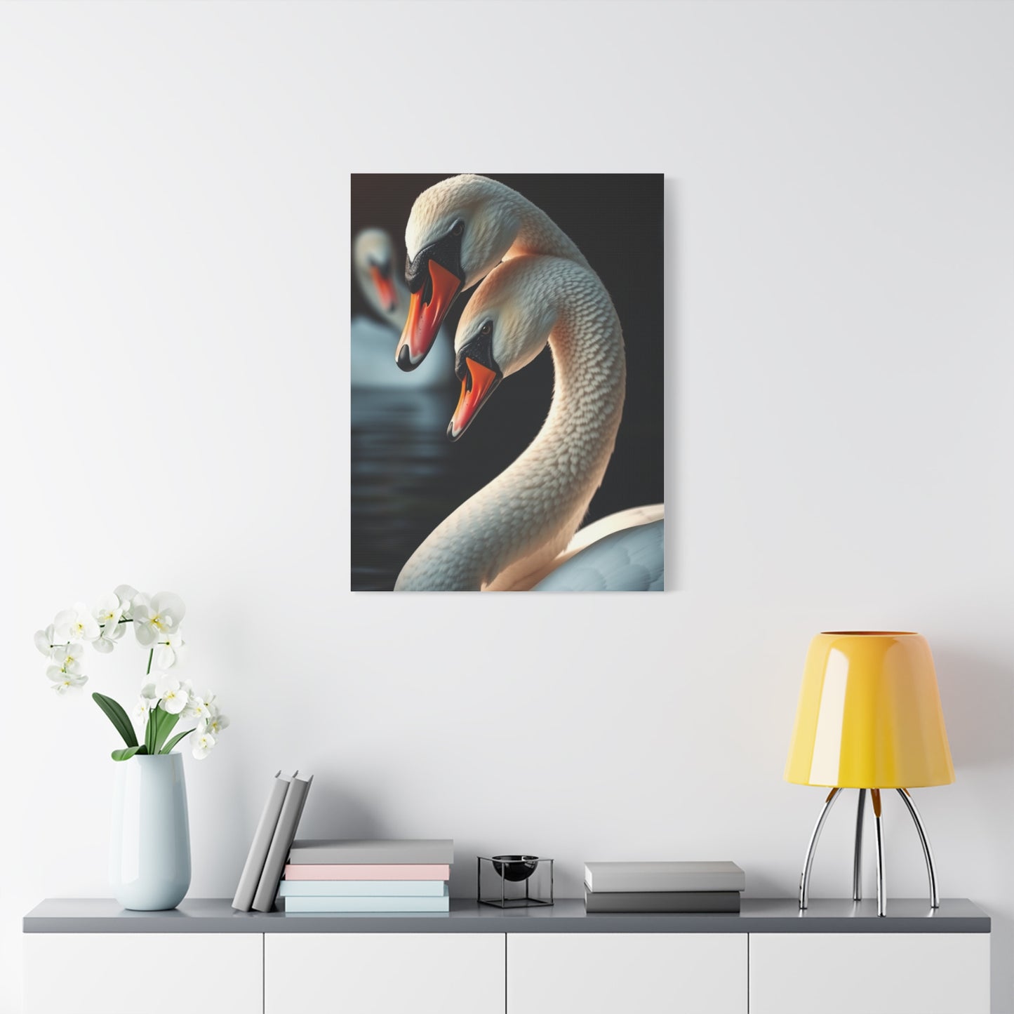 Vision Swan Art Art Wall Art & Canvas Print