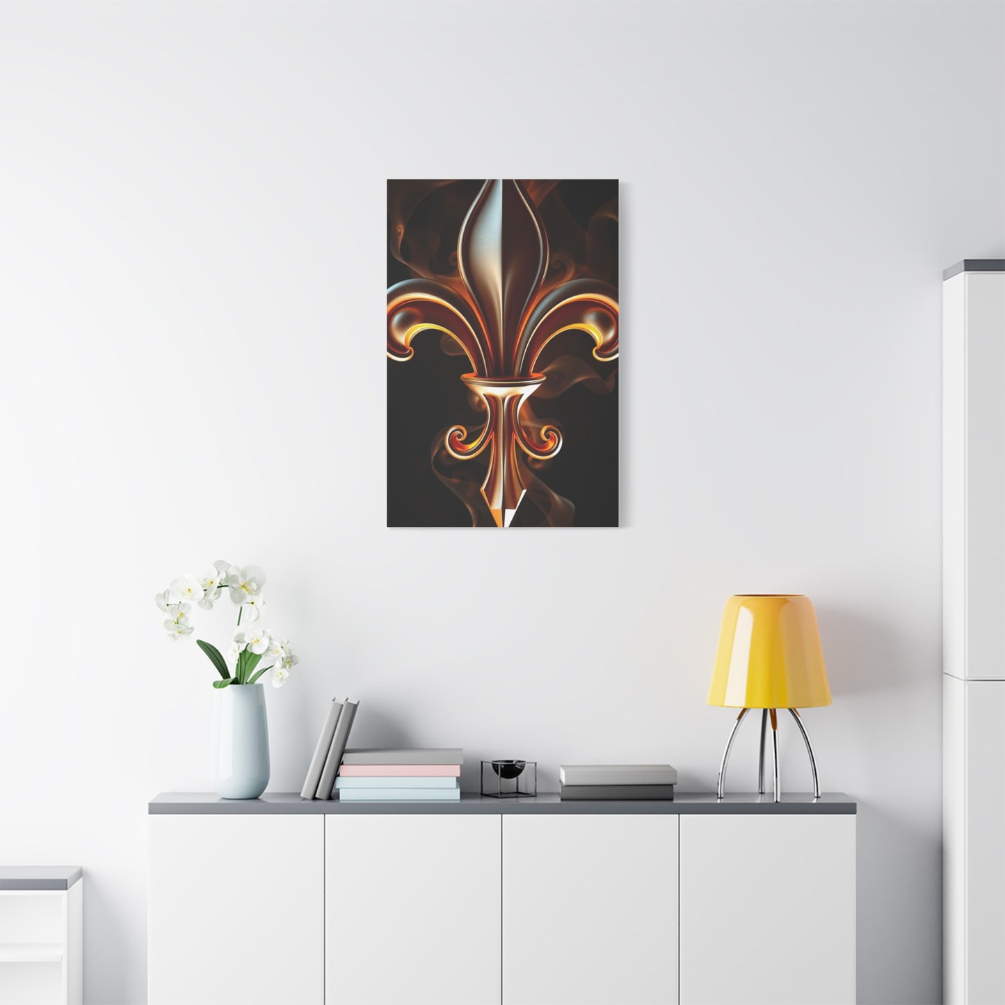 Supreme Fleur-de-Lis Art Beautiful Collection Wall Art & Canvas Print