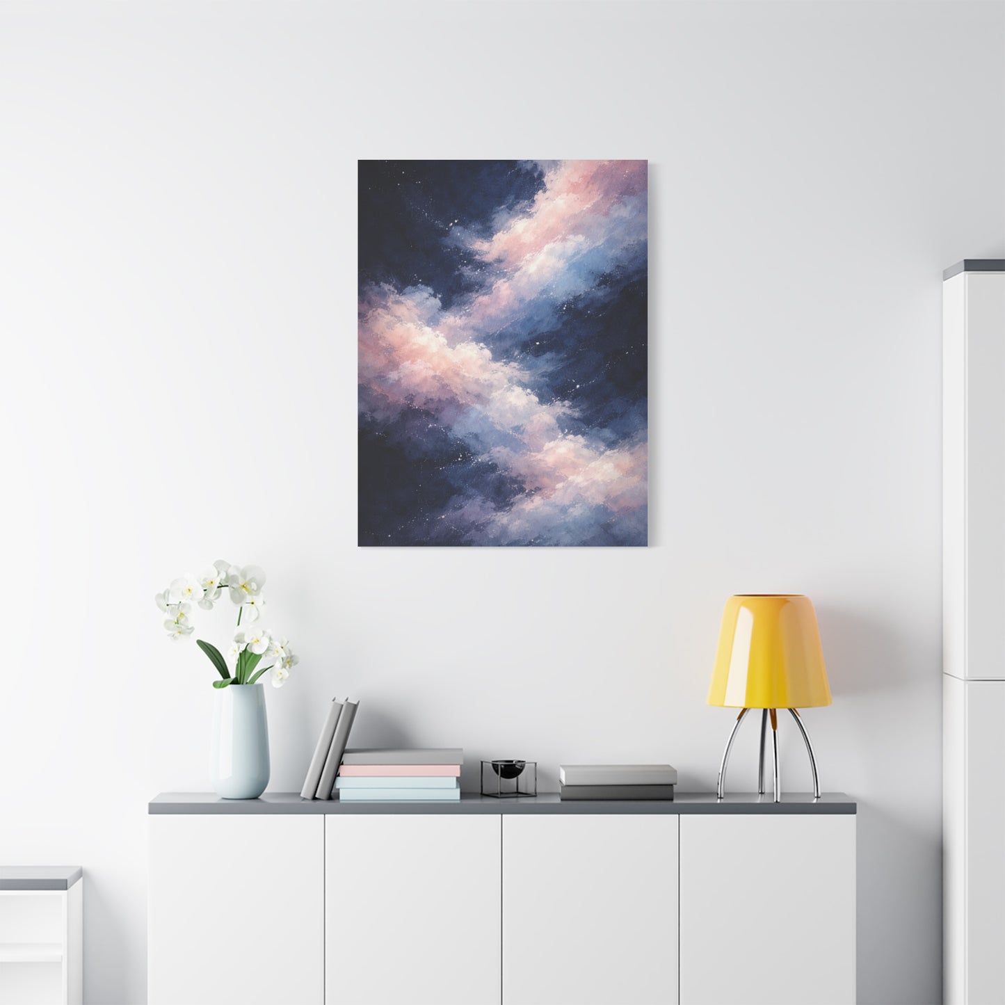 Celestial Cloudscape Abstraction Wall Art & Canvas Print
