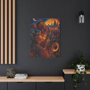Jazz Festival Vocalist Celebration Wall Art & Canvas Print