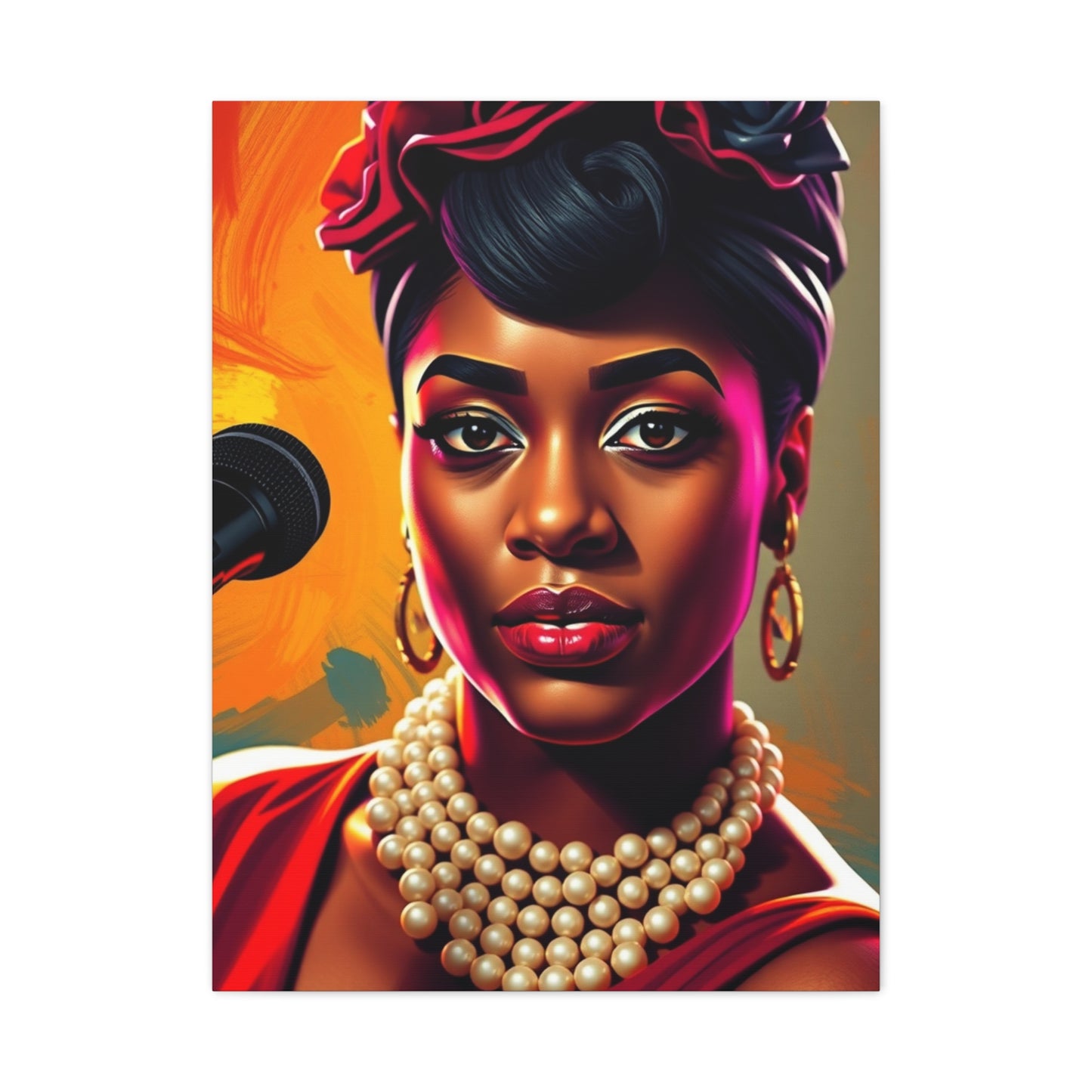 Supreme Billie Holiday Art Beautiful Collection Wall Art & Canvas Print