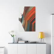 Warm Contour Flow Abstract Wall Art & Canvas Prints