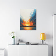 Radiant Sunset Reflection Wall Art & Canvas Prints