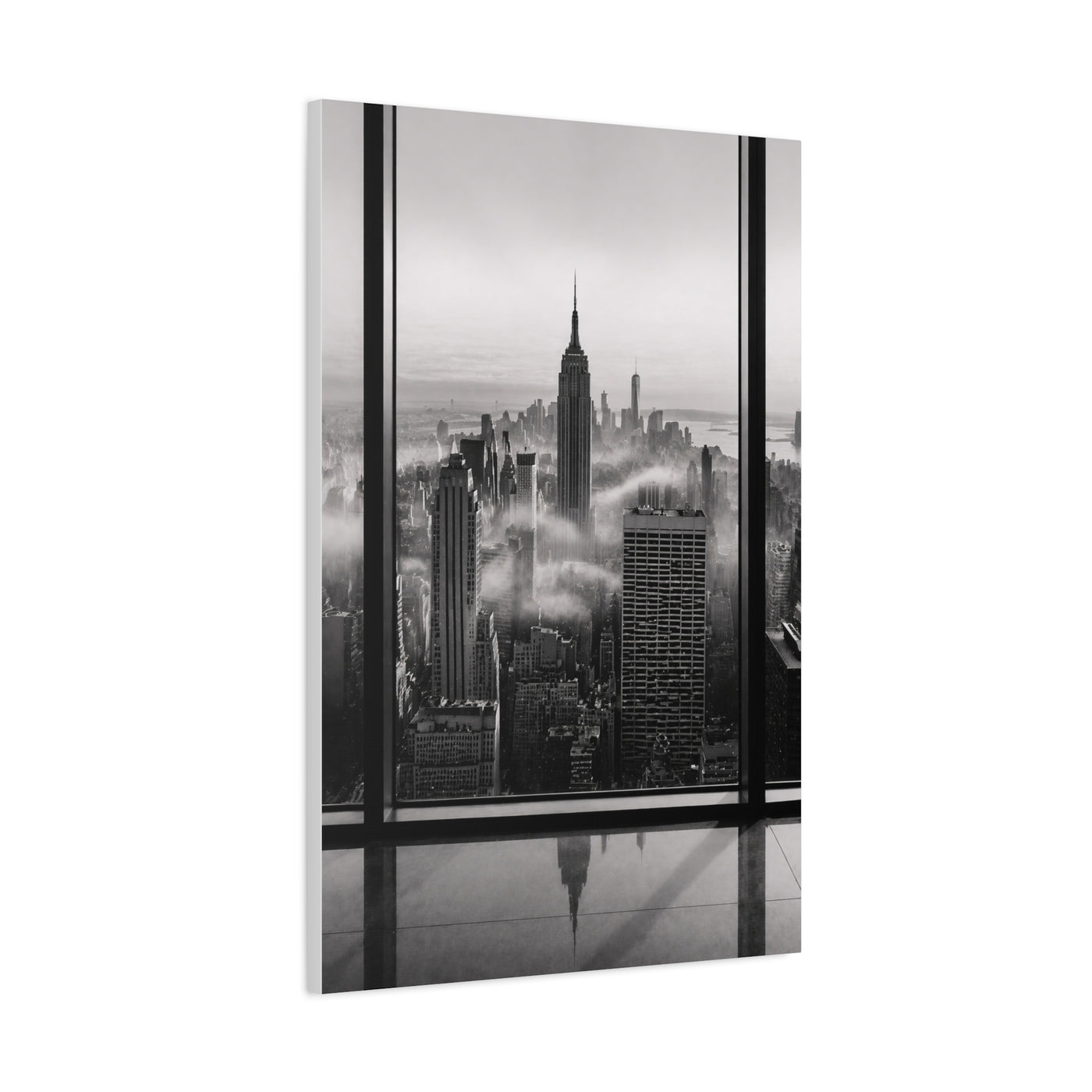 Empire State Window Perspective Wall Art & Canvas Print