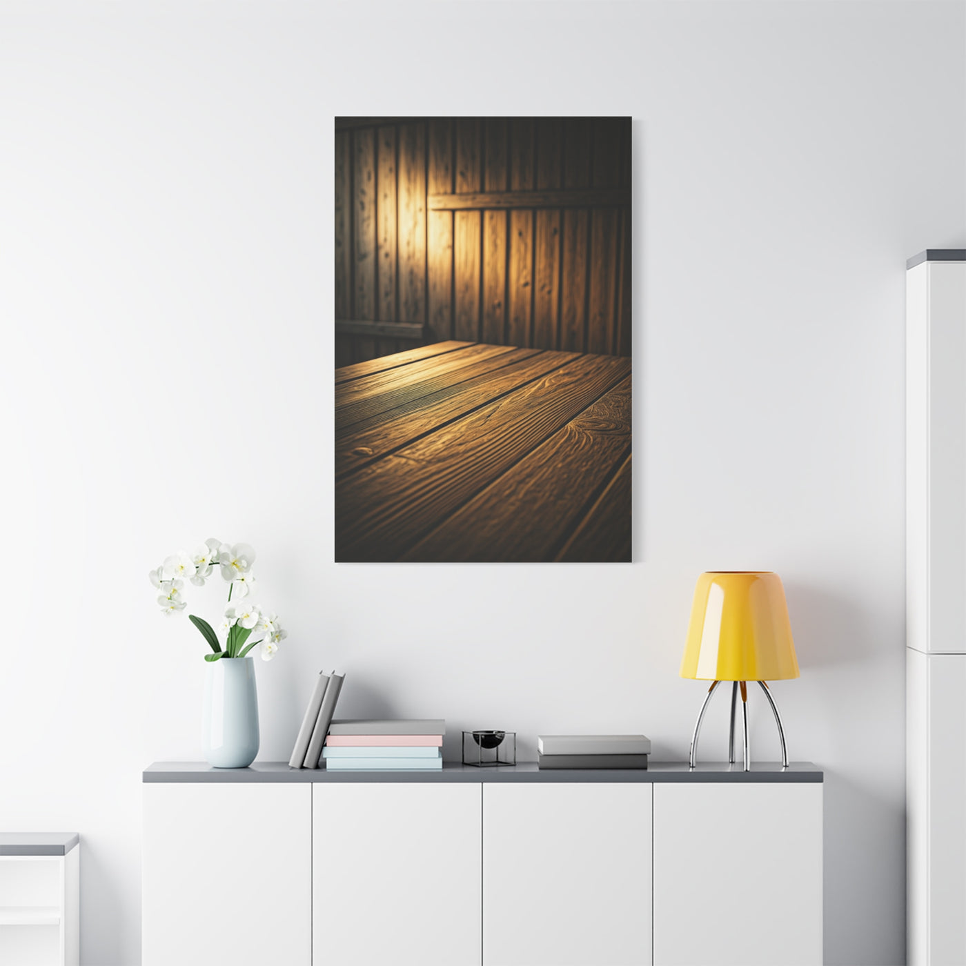 Stormlit Rustic Barn Horizon Wall Art & Canvas Prints
