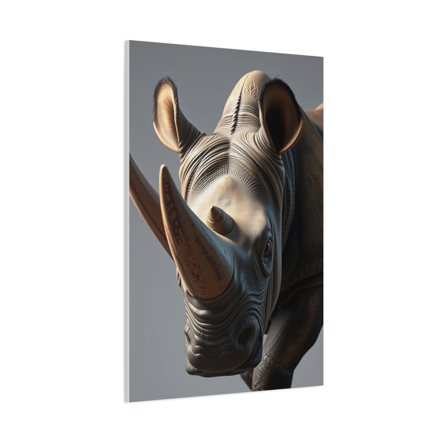 Supreme Rhinoceros Art Beautiful Collection Wall Art & Canvas Print