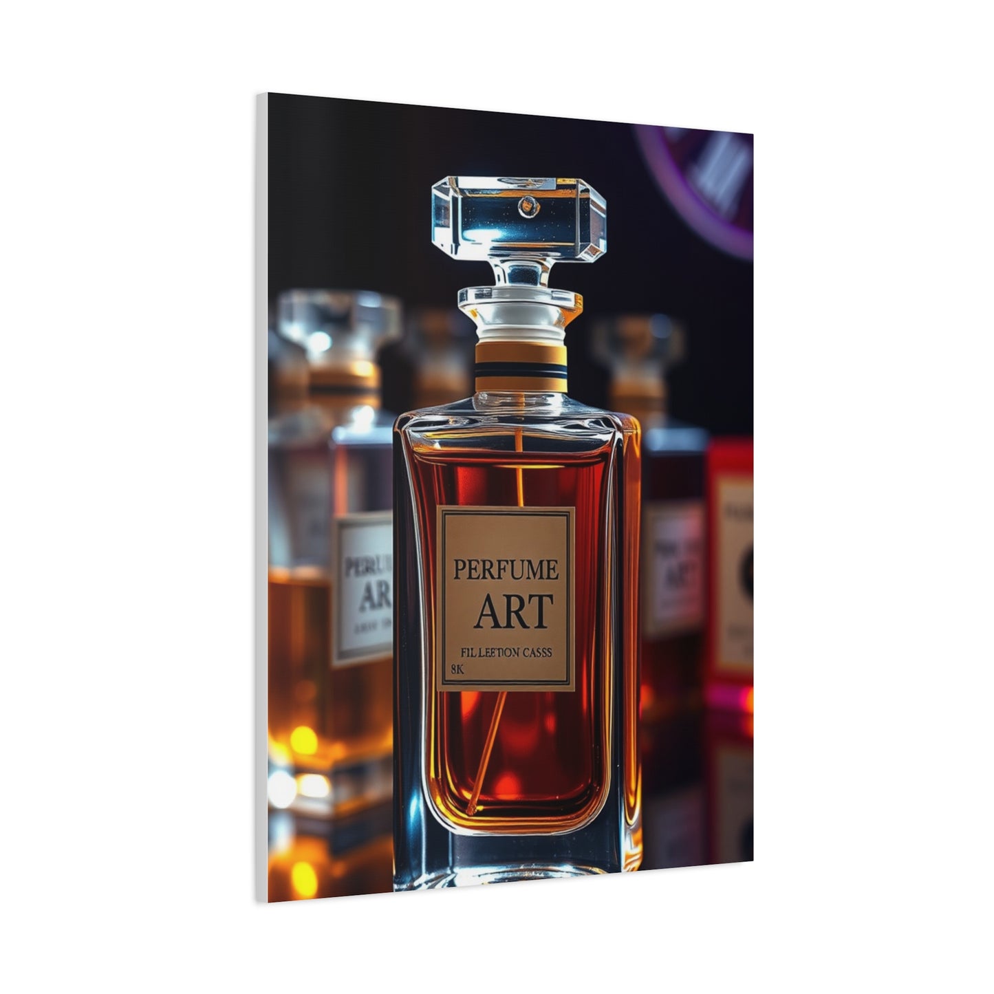 Perfume Bottle Art Supreme Canvas Wall Art & Canvas Print
