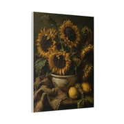 Baroque Sunflower Arrangement Wall Art & Canvas Print