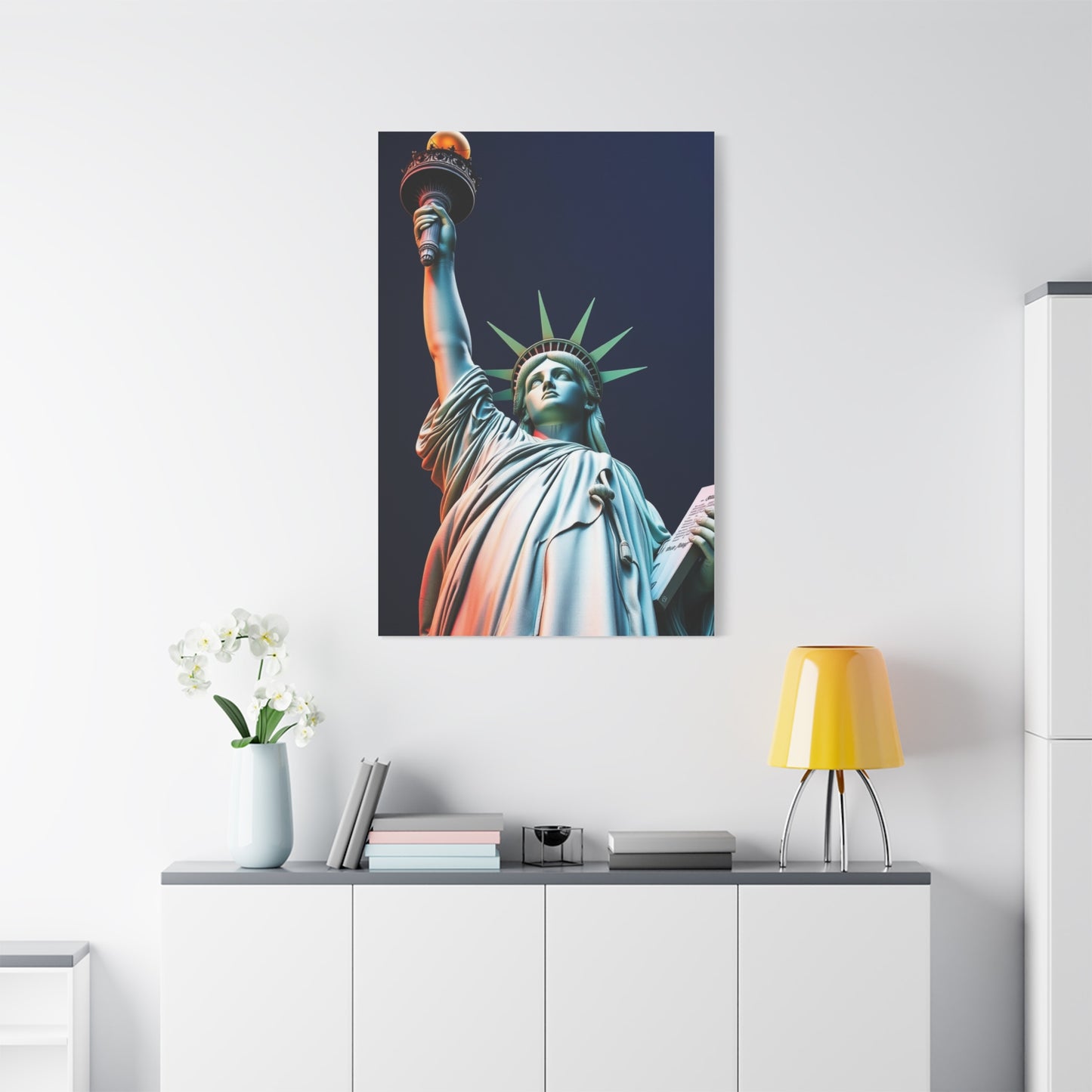 Grandeur of Liberty Print Wall Art & Canvas Print