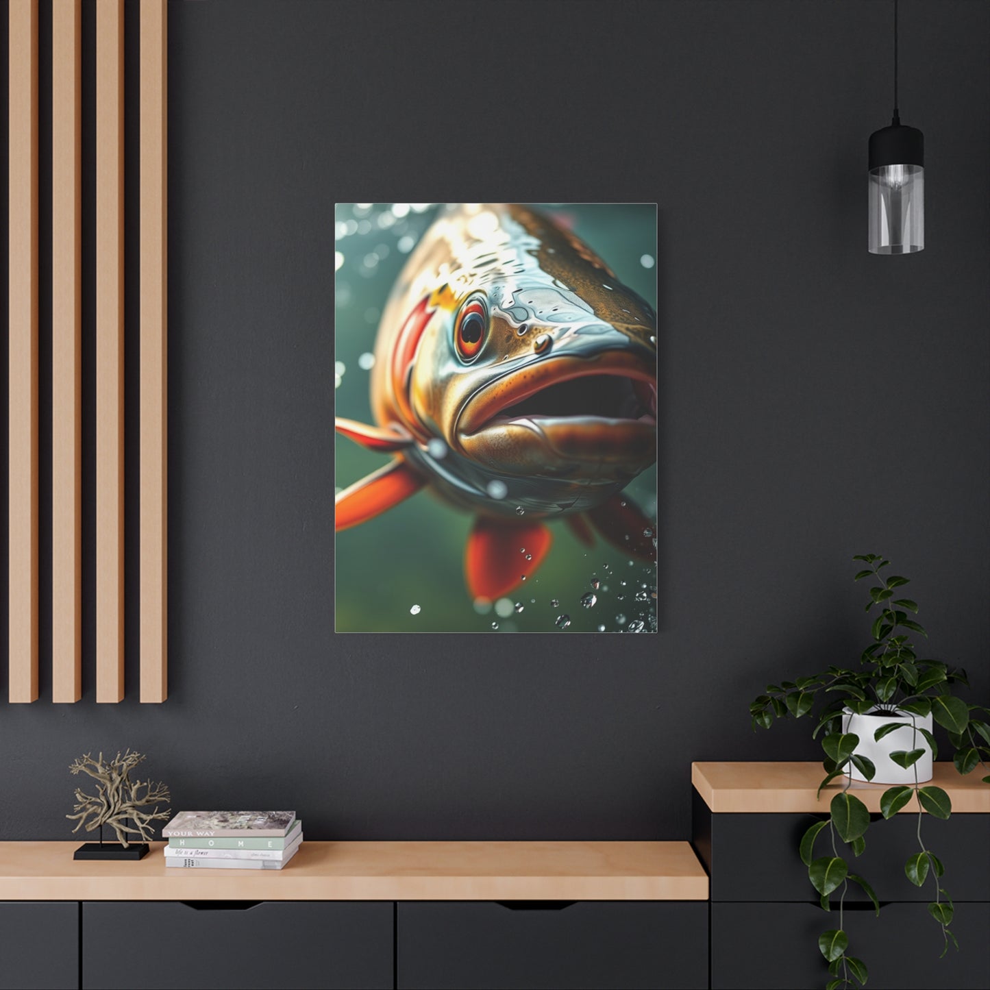 Trout Art Supreme Canvas Wall Art & Canvas Print