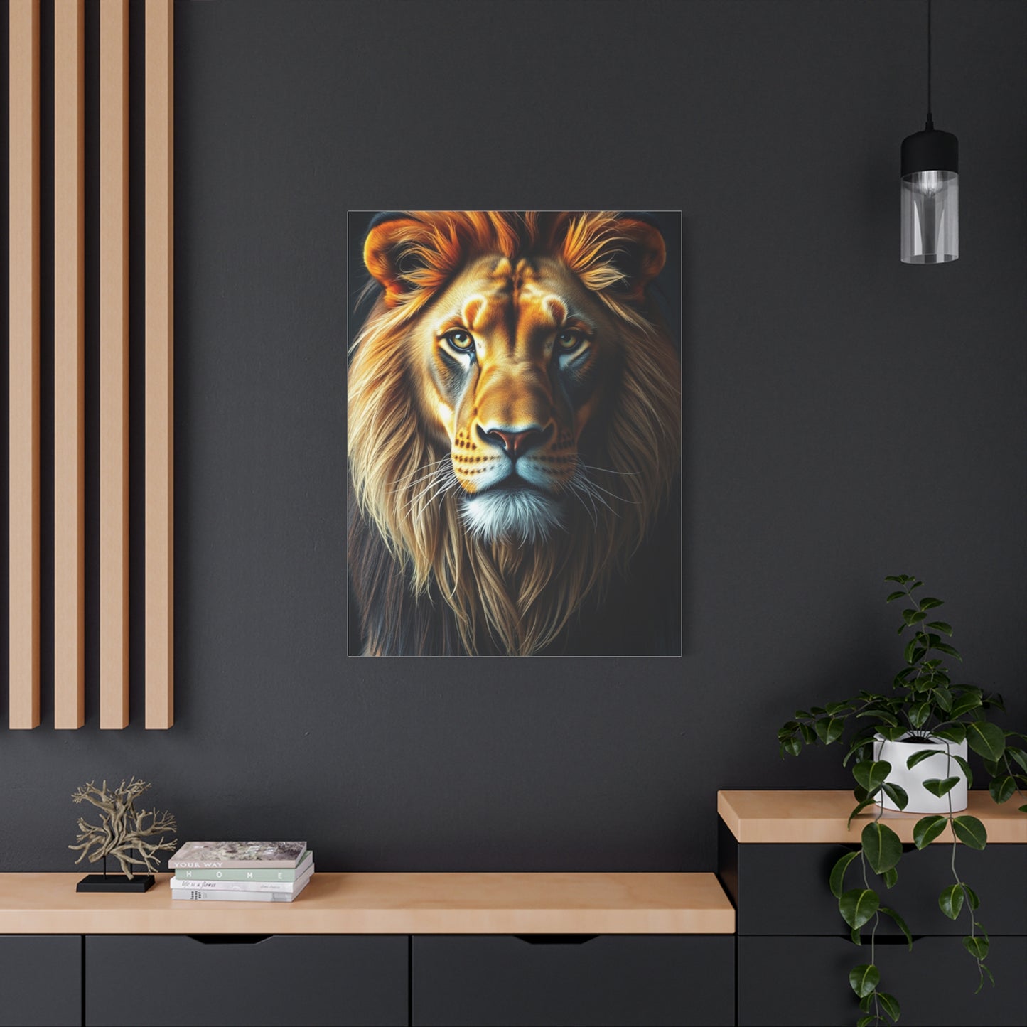Regal Empress of the Savannah Wall Art & Canvas Print