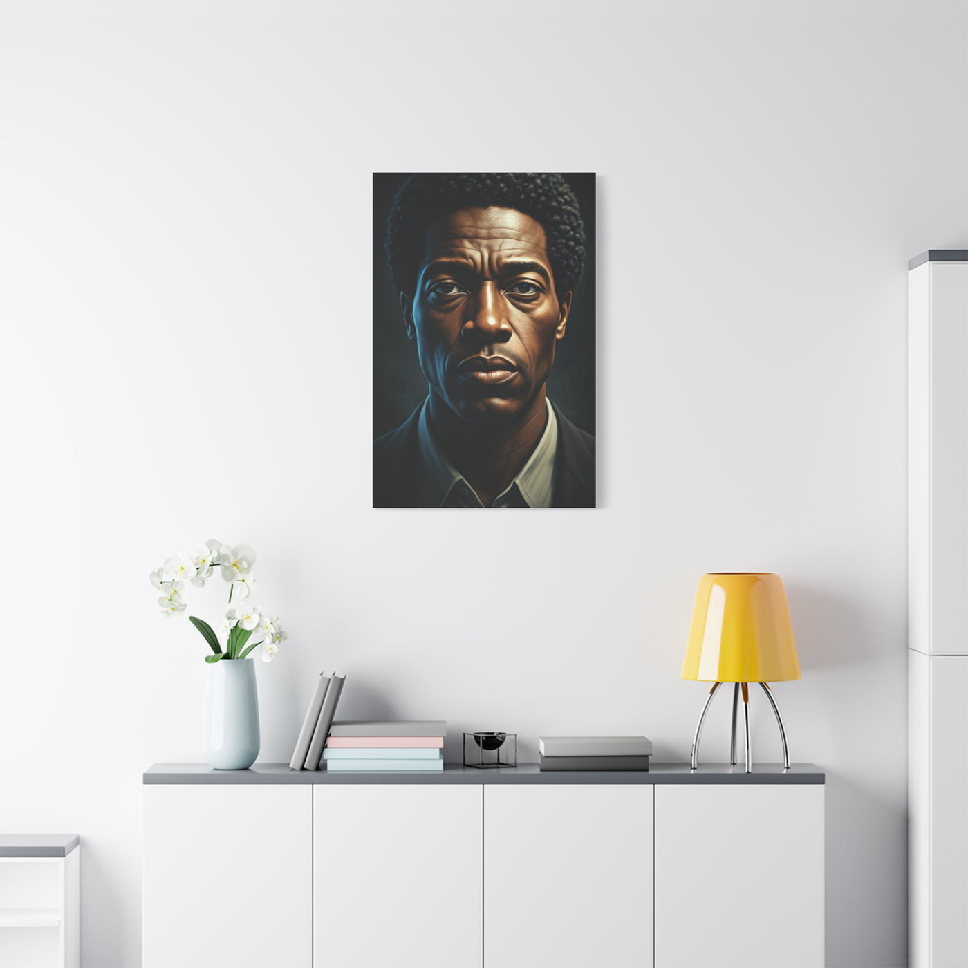 Face of Resolve Wall Art & Canvas Prints