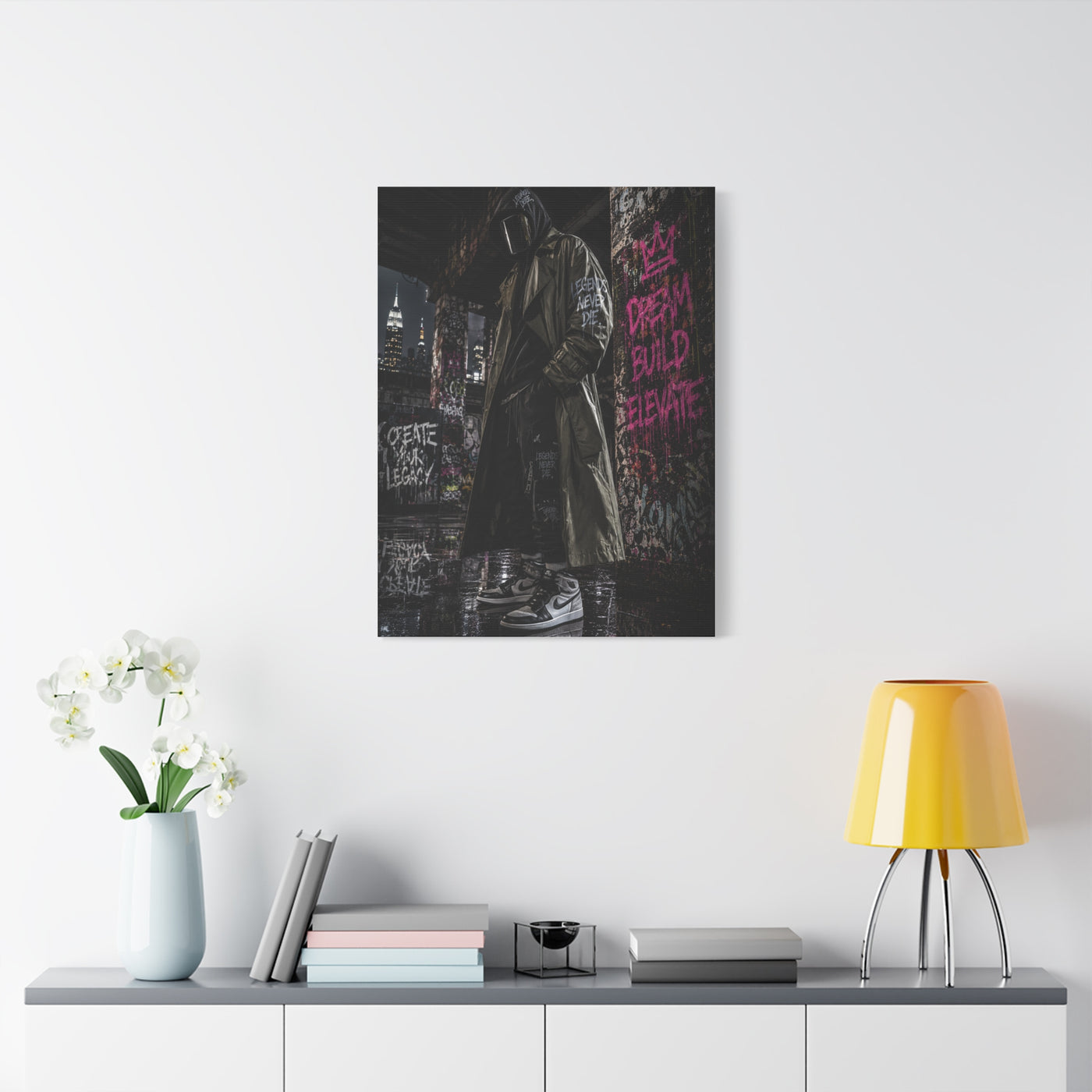 Urban Shadow Rebel Street Wall Art & Canvas Print