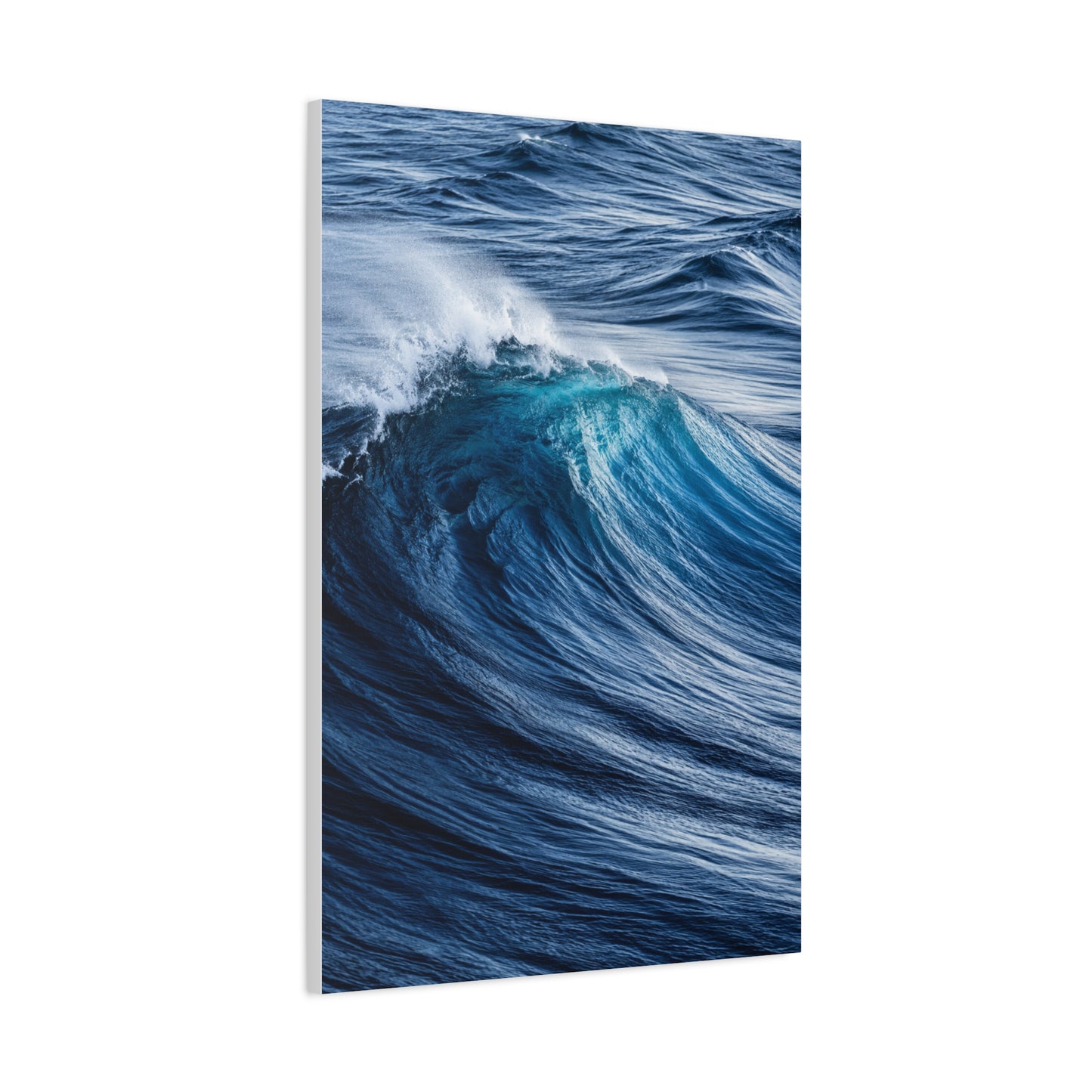 Dynamic Ocean Curl Motion Detail Wall Art & Canvas Print