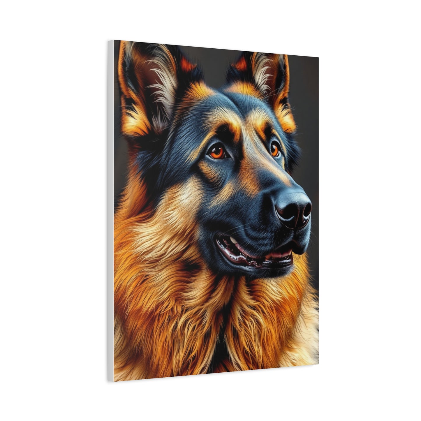 Masterpiece German Shepherd Art Vision Wall Art & Canvas Print