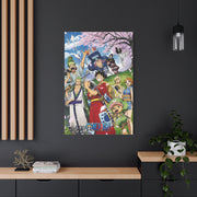 One Piece Wano Country Crew Poster Wall Art & Canvas Print
