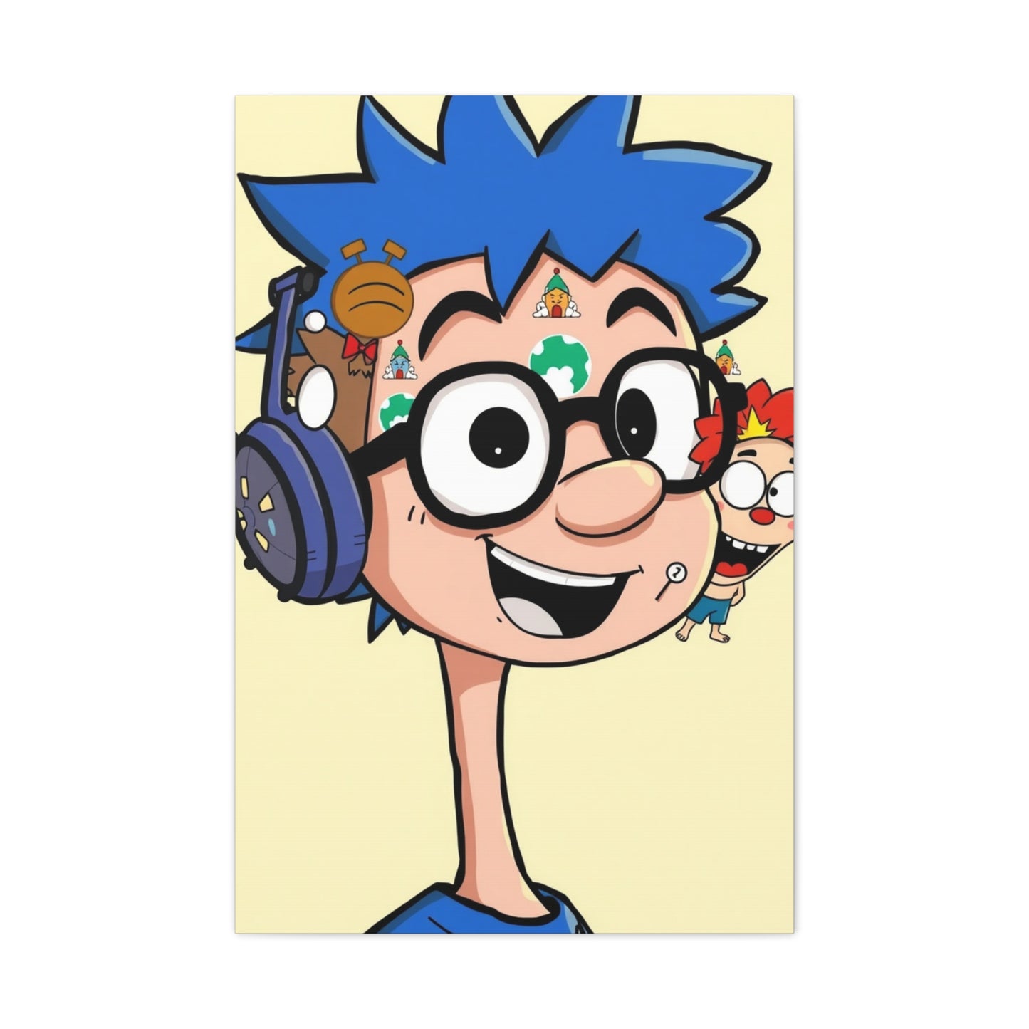 Artful Toon Patchwork Wall Art & Canvas Print