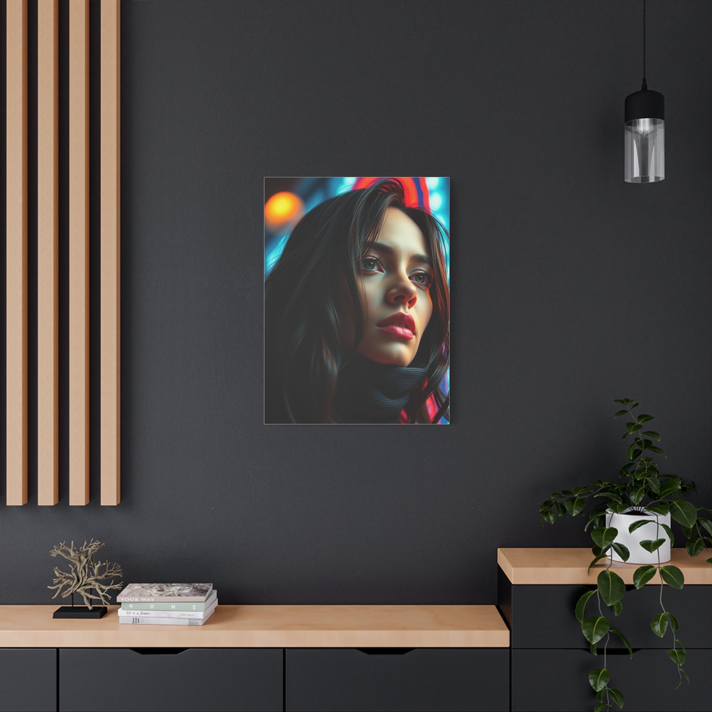 70’s Aesthetic Art Refined Canvas Wall Art & Canvas Print