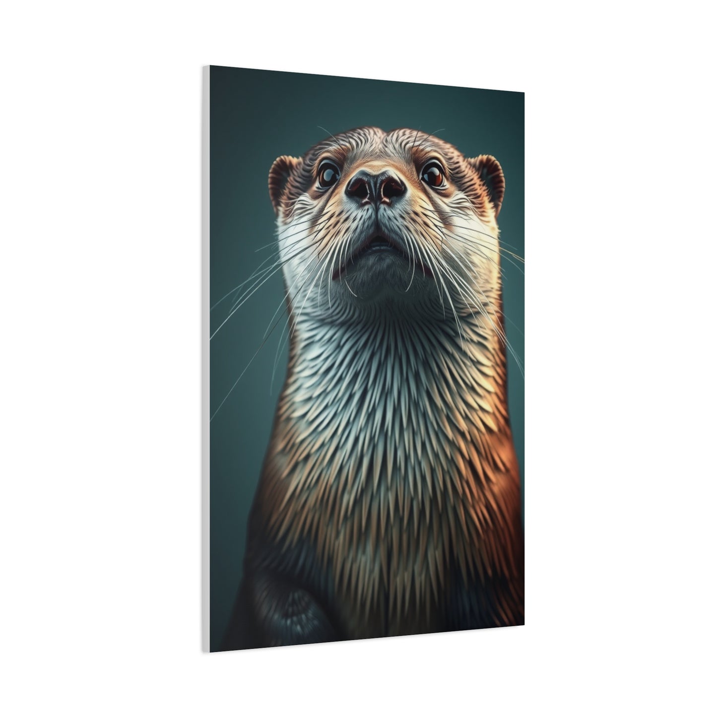 Vision Otter Art Art Wall Art & Canvas Print