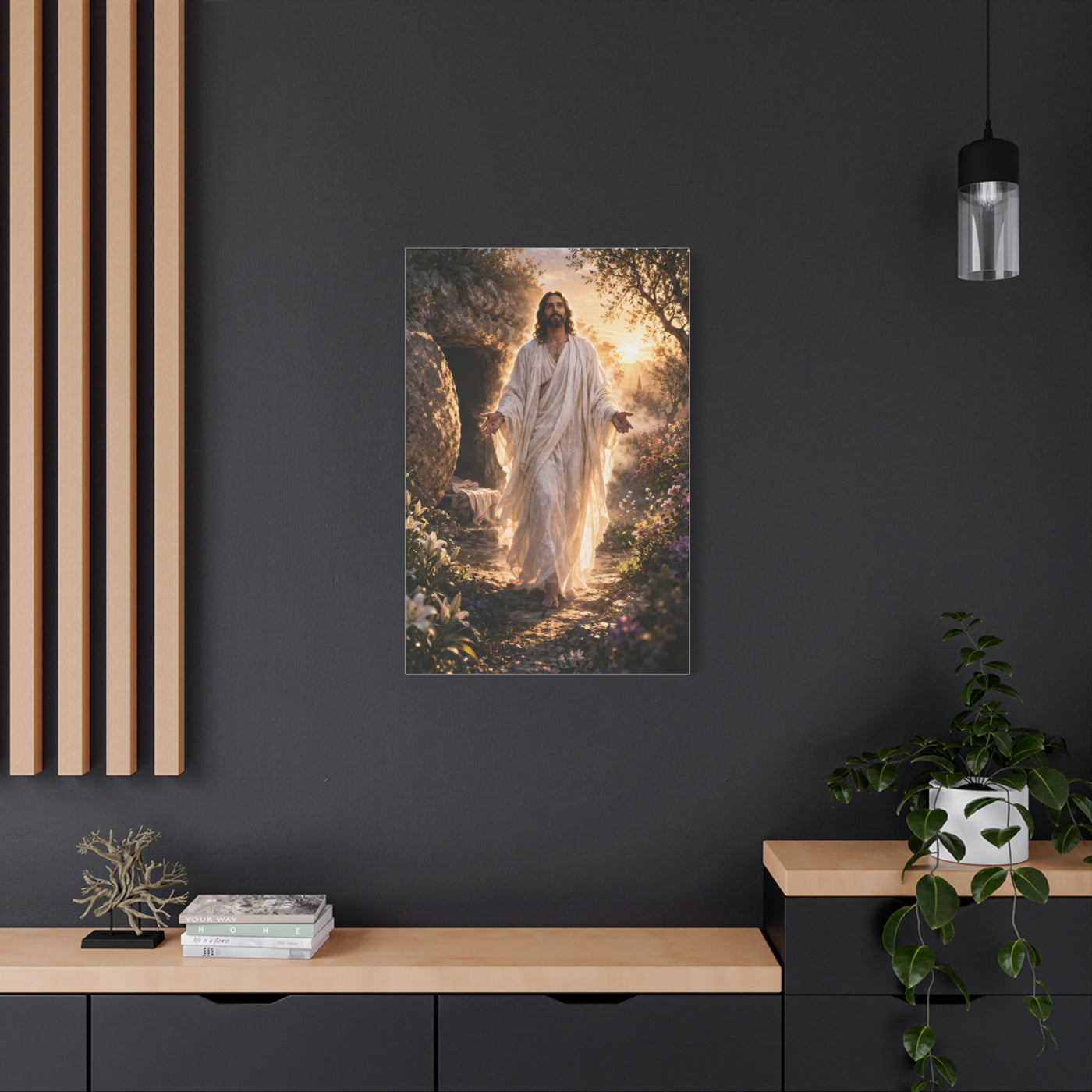 Resurrection of Christ Dawn Glory Wall Art & Canvas Print