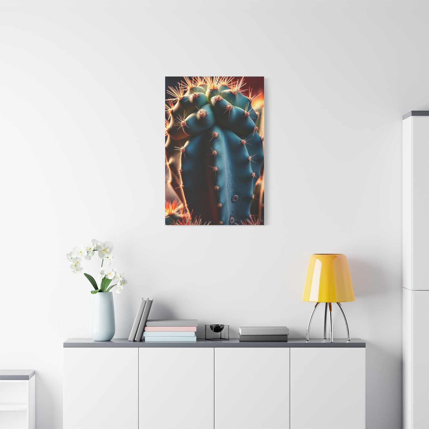 Succulent Serenity Art Wall Art & Canvas Print