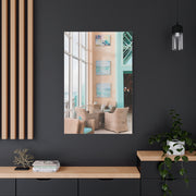 Coastal Resort Lounge Ocean Horizon Wall Art & Canvas Print