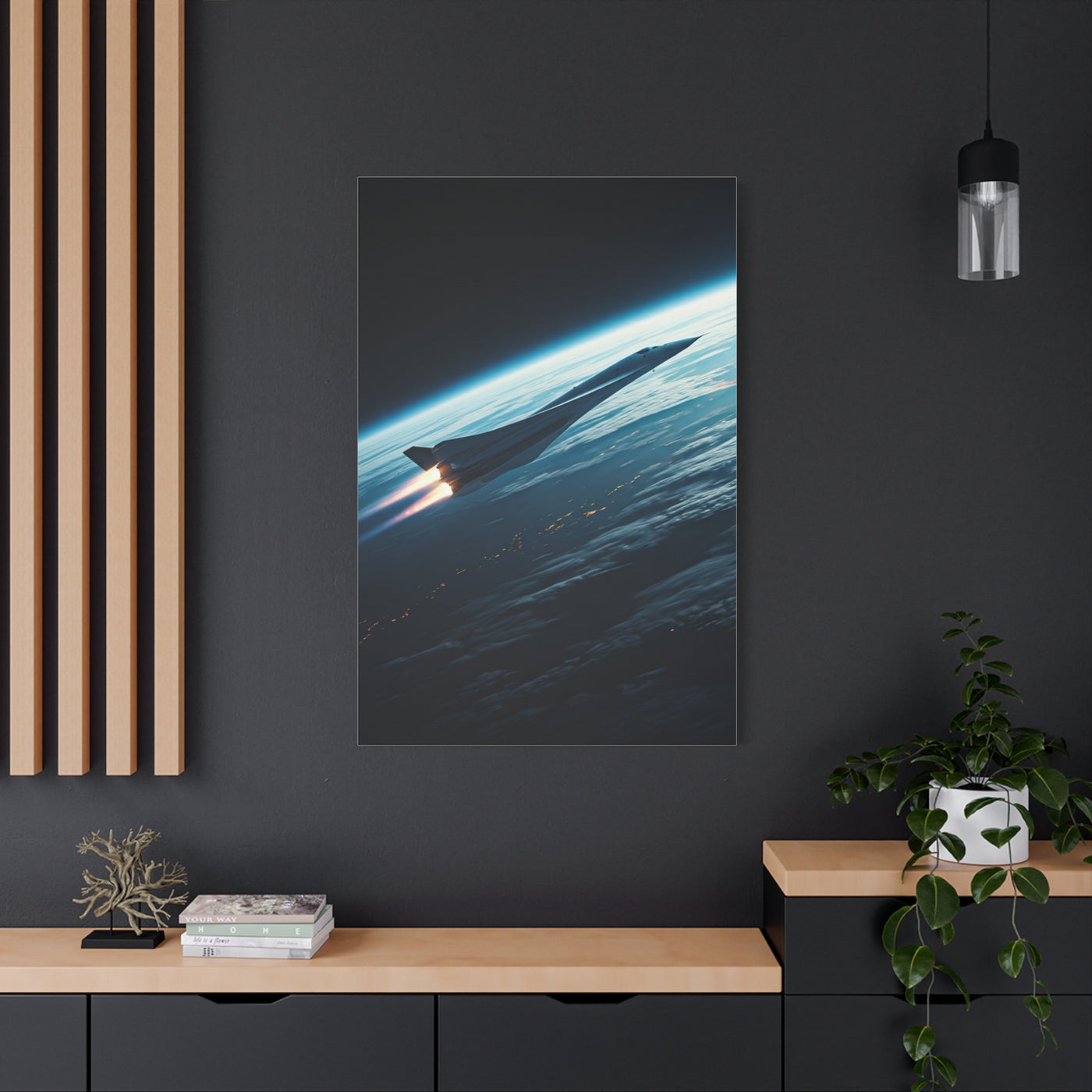Hypersonic Spacecraft Speed Flight Wall Art & Canvas Prints