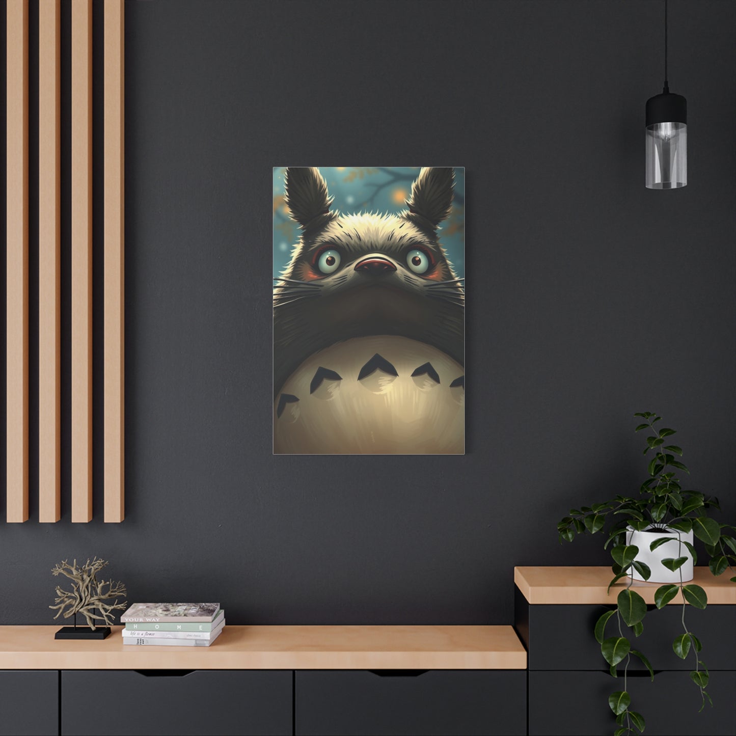 Totoro Art Supreme Canvas Wall Art & Canvas Print